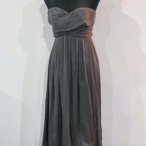 J.Crew Collection Silk Formal Dress - Gray - Size 0